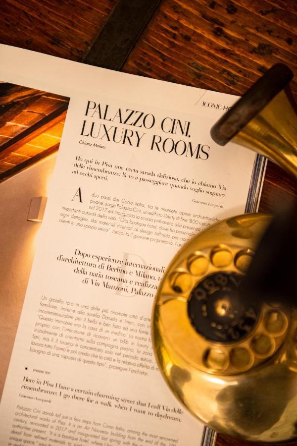 Palazzo Cini Luxury Rooms In ปิซา ภายนอก รูปภาพ